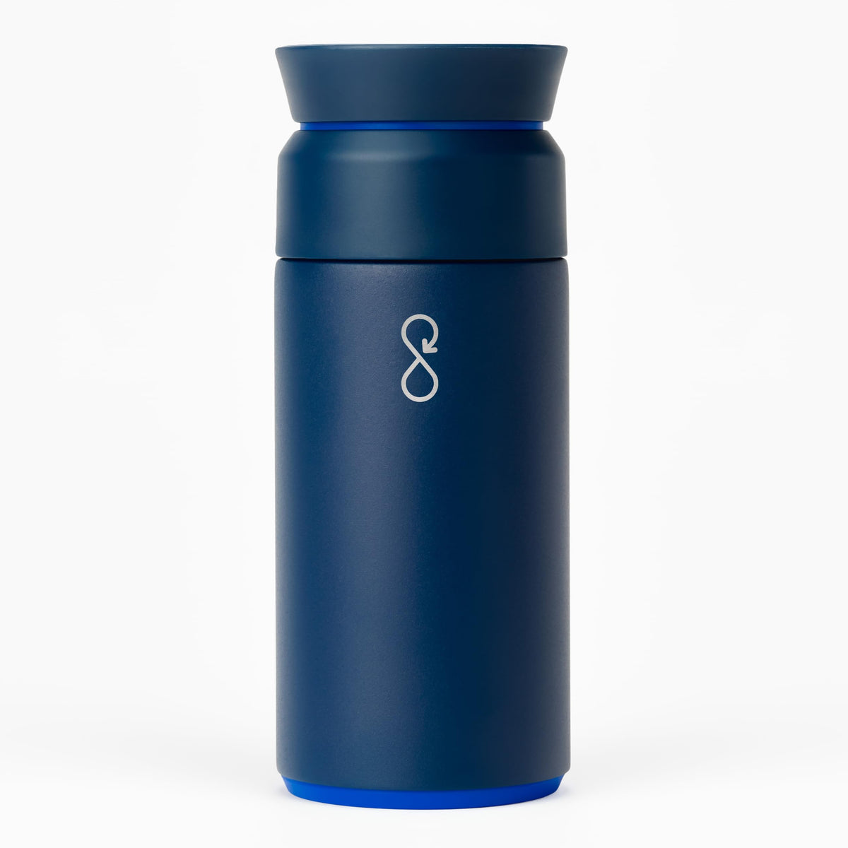 Ocean Bottle Brew Flask 12 oz | Insulated Travel Flask for Hot & Cold Drinks | Recycled Stainless Steel | Sustainable, Eco Friendly Gift (Rock Grey)