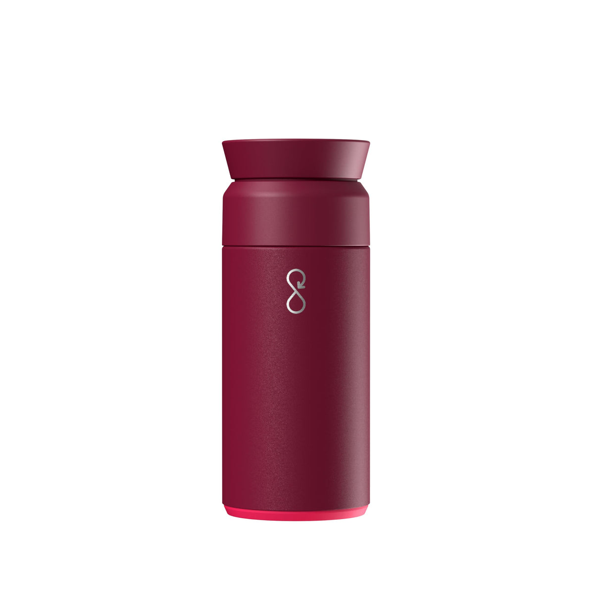 Ocean Bottle Brew Flask 12 oz | Insulated Travel Flask for Hot & Cold Drinks | Recycled Stainless Steel | Sustainable, Eco Friendly Gift (Rock Grey)
