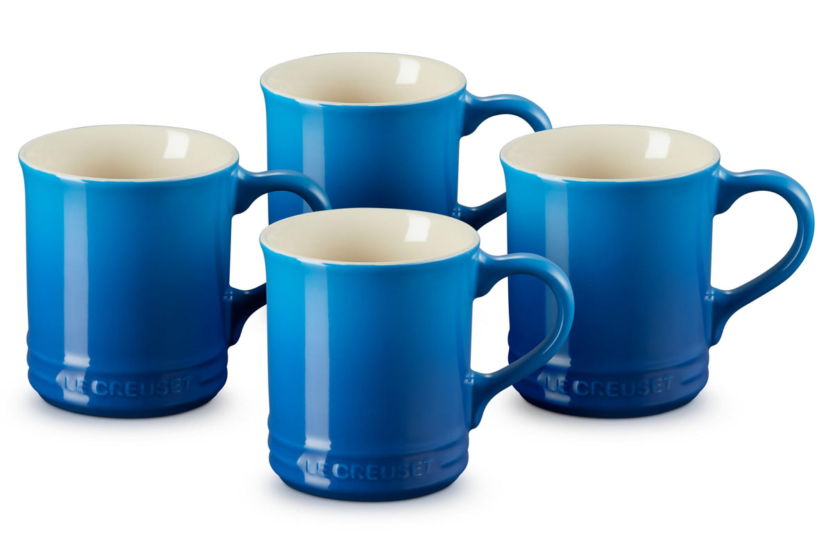 Le Creuset Stoneware Vancouver Mug, 14 oz., Cerise