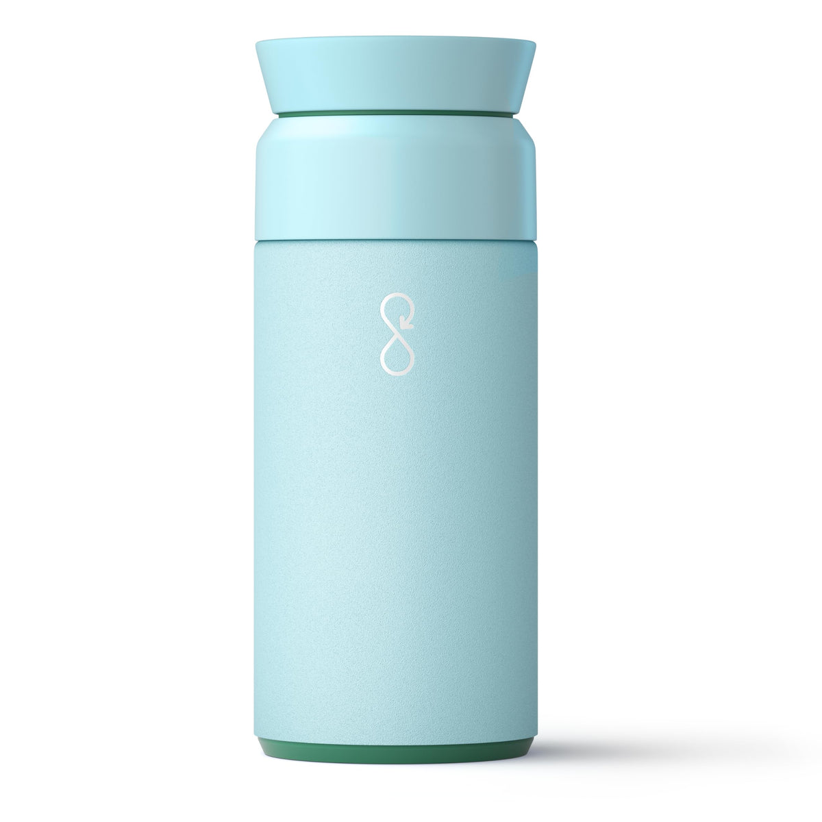 Ocean Bottle Brew Flask 12 oz | Insulated Travel Flask for Hot & Cold Drinks | Recycled Stainless Steel | Sustainable, Eco Friendly Gift (Rock Grey)