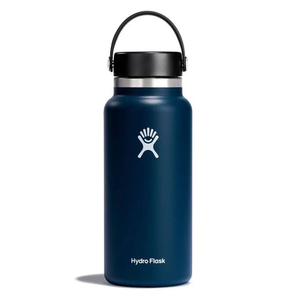 Hydro Flask Wide Mouth Insulated Stainless Steel Drink Bottle with Silicone Components, Insulation, Lid
